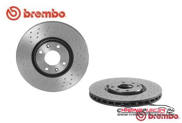 Achat de BREMBO 09.A185.1X Disque de frein pas chères