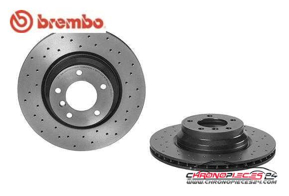 Achat de BREMBO 09.A259.1X Disque de frein pas chères