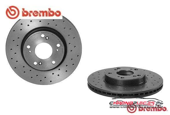 Achat de BREMBO 09.A455.1X Disque de frein pas chères