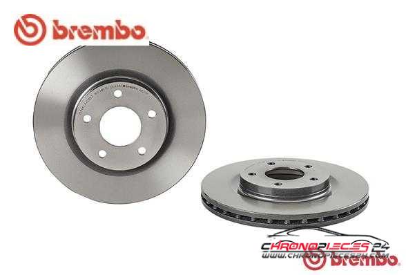 Achat de BREMBO 09.A637.11 Disque de frein pas chères