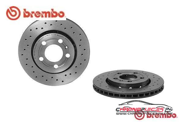 Achat de BREMBO 09.A652.1X Disque de frein pas chères