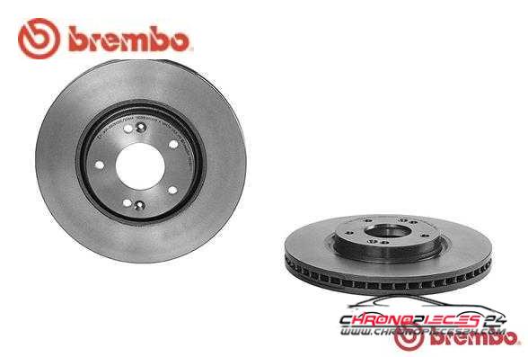 Achat de BREMBO 09.A807.11 Disque de frein pas chères