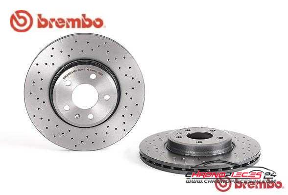 Achat de BREMBO 09.A820.1X Disque de frein pas chères