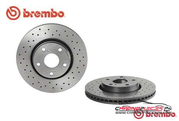 Achat de BREMBO 09.A914.1X Disque de frein pas chères