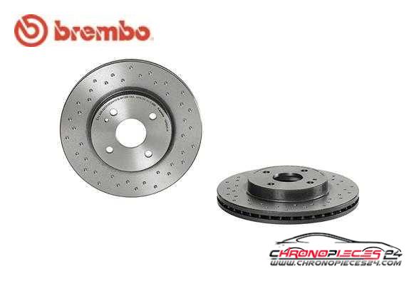 Achat de BREMBO 09.A968.1X Disque de frein pas chères