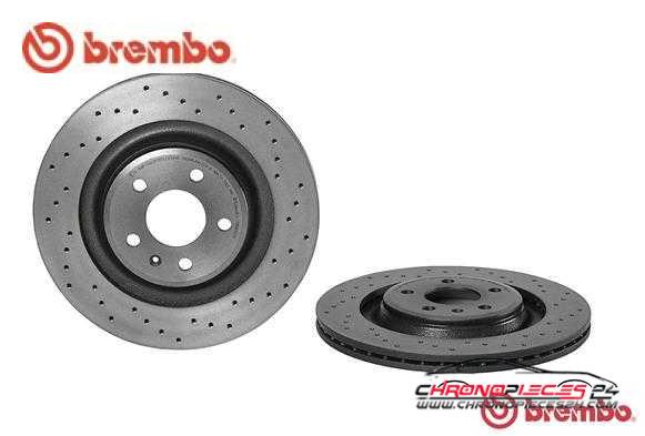 Achat de BREMBO 09.B040.1X Disque de frein pas chères