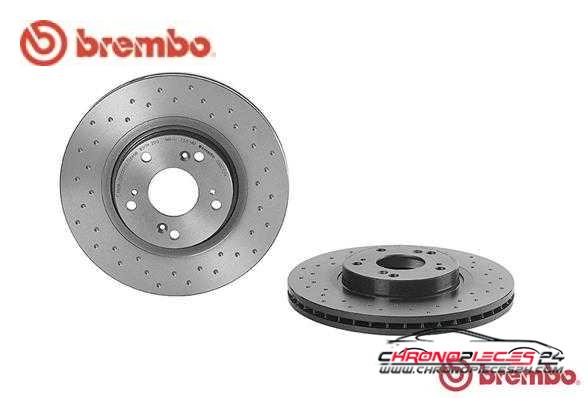 Achat de BREMBO 09.B270.1X Disque de frein pas chères