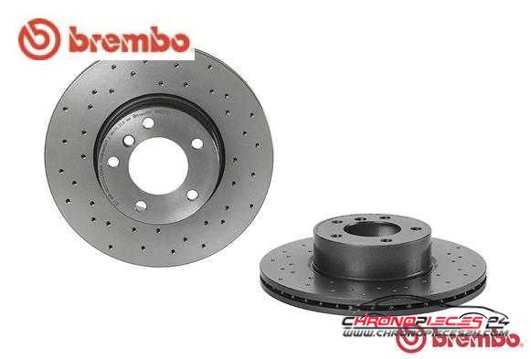 Achat de BREMBO 09.B337.2X Disque de frein pas chères