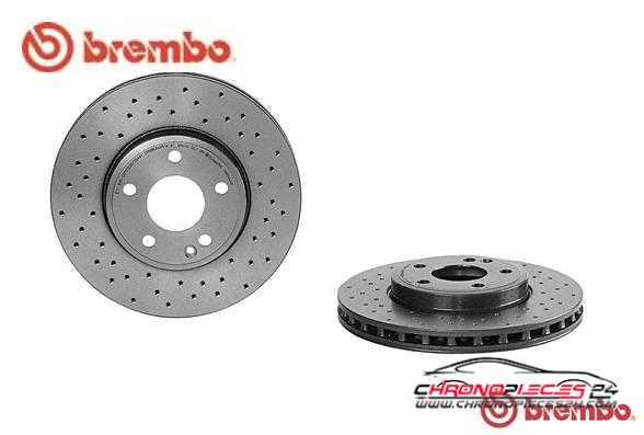 Achat de BREMBO 09.B344.4X Disque de frein pas chères