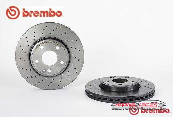 Achat de BREMBO 09.B436.51 Disque de frein pas chères