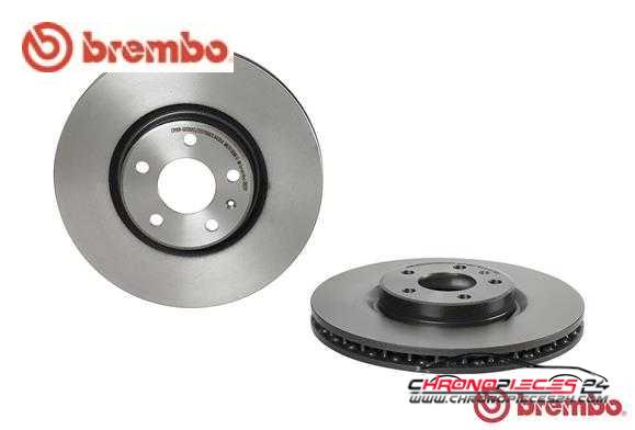 Achat de BREMBO 09.B822.11 Disque de frein pas chères