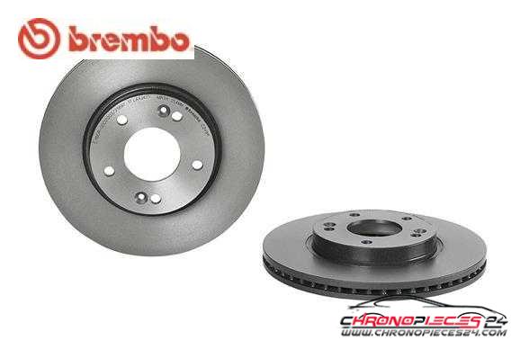 Achat de BREMBO 09.C249.11 Disque de frein pas chères