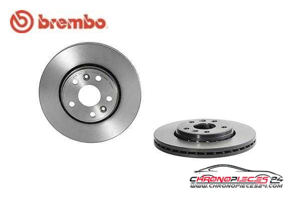 Achat de BREMBO 09.D509.11 Disque de frein pas chères