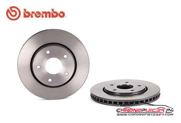 Achat de BREMBO 09.N124.11 Disque de frein pas chères