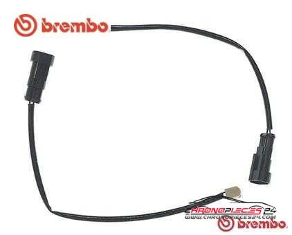 Achat de BREMBO A 00 351 Contact d'avertissement, usure des plaquettes de frein pas chères