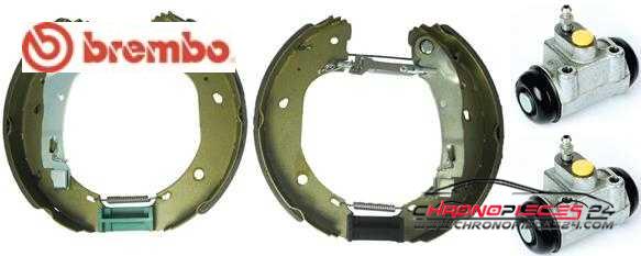 Achat de BREMBO K 23 057 Jeu de mâchoires de frein pas chères