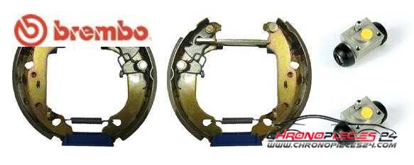 Achat de BREMBO K 24 058 Jeu de mâchoires de frein pas chères