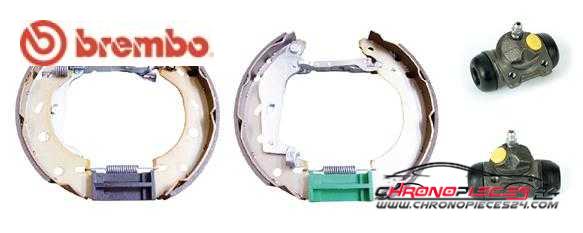 Achat de BREMBO K 50 005 Jeu de mâchoires de frein pas chères