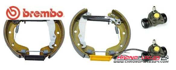 Achat de BREMBO K 59 033 Jeu de mâchoires de frein pas chères