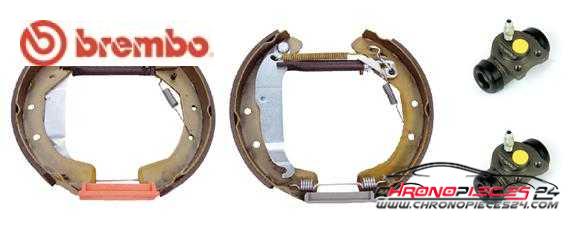 Achat de BREMBO K 59 037 Jeu de mâchoires de frein pas chères