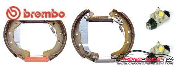 Achat de BREMBO K 59 038 Jeu de mâchoires de frein pas chères