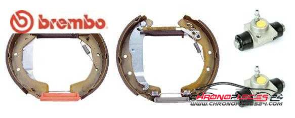 Achat de BREMBO K 59 039 Jeu de mâchoires de frein pas chères