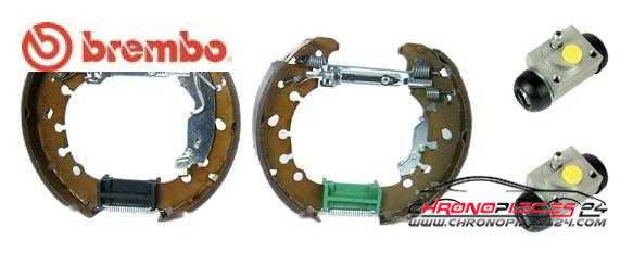 Achat de BREMBO K 59 046 Jeu de mâchoires de frein pas chères