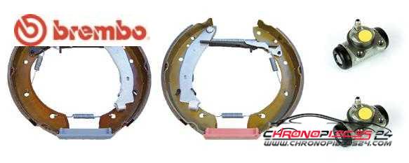 Achat de BREMBO K 61 068 Jeu de mâchoires de frein pas chères