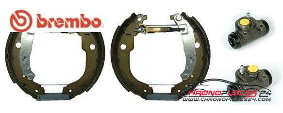 Achat de BREMBO K 61 085 Jeu de mâchoires de frein pas chères