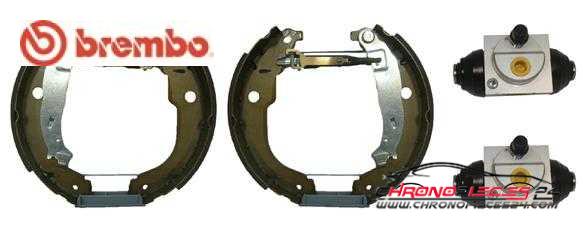 Achat de BREMBO K 61 086 Jeu de mâchoires de frein pas chères