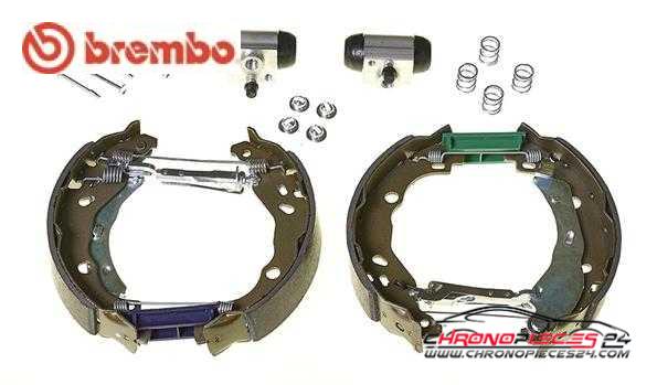 Achat de BREMBO K 61 089 Jeu de mâchoires de frein pas chères