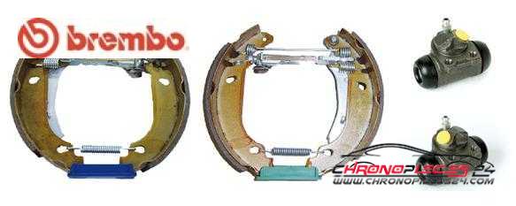 Achat de BREMBO K 68 035 Jeu de mâchoires de frein pas chères