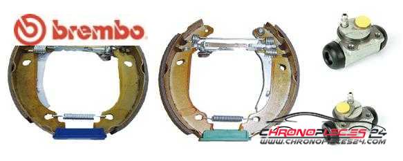 Achat de BREMBO K 68 045 Jeu de mâchoires de frein pas chères