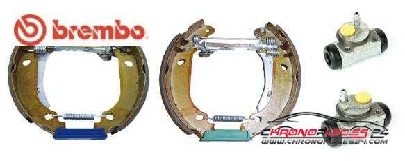 Achat de BREMBO K 68 046 Jeu de mâchoires de frein pas chères