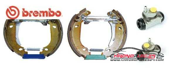 Achat de BREMBO K 68 047 Jeu de mâchoires de frein pas chères