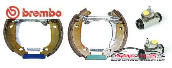 Achat de BREMBO K 68 050 Jeu de mâchoires de frein pas chères