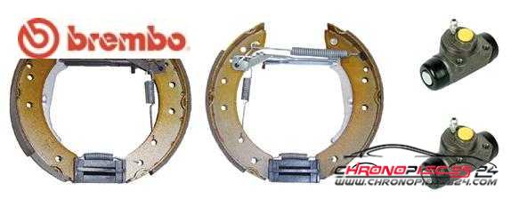 Achat de BREMBO K 68 056 Jeu de mâchoires de frein pas chères