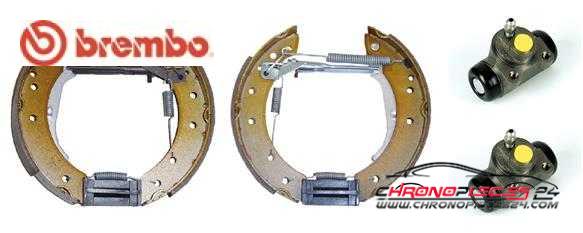 Achat de BREMBO K 68 065 Jeu de mâchoires de frein pas chères