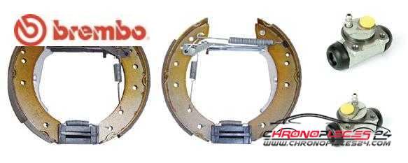 Achat de BREMBO K 68 066 Jeu de mâchoires de frein pas chères