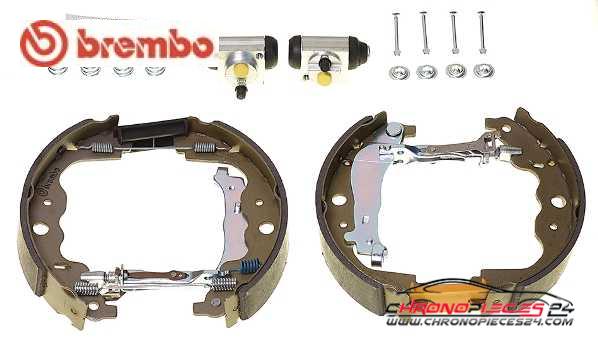 Achat de BREMBO K 68 077 Jeu de mâchoires de frein pas chères