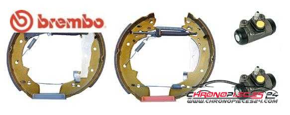 Achat de BREMBO K 79 003 Jeu de mâchoires de frein pas chères