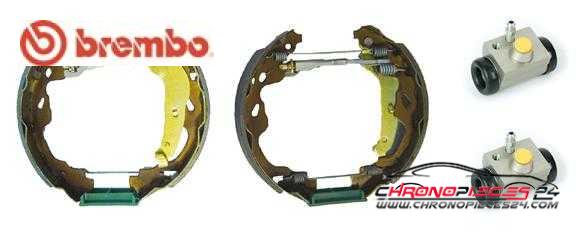 Achat de BREMBO K 83 013 Jeu de mâchoires de frein pas chères