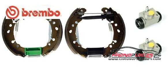 Achat de BREMBO K 83 018 Jeu de mâchoires de frein pas chères