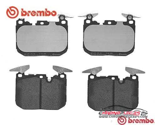 Achat de BREMBO P 06 008 Kit de plaquettes de frein, frein à disque pas chères