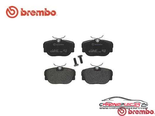 Achat de BREMBO P 06 010 Kit de plaquettes de frein, frein à disque pas chères