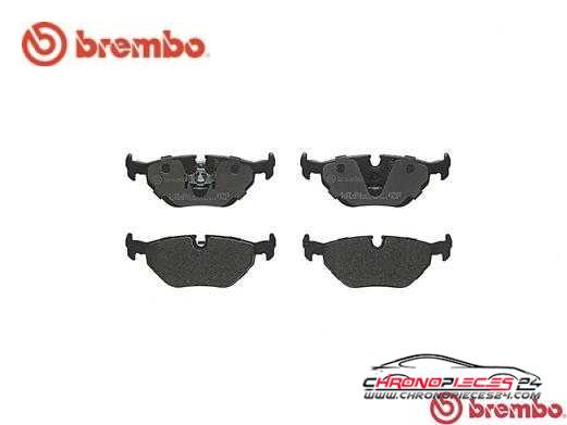 Achat de BREMBO P 06 011 Kit de plaquettes de frein, frein à disque pas chères