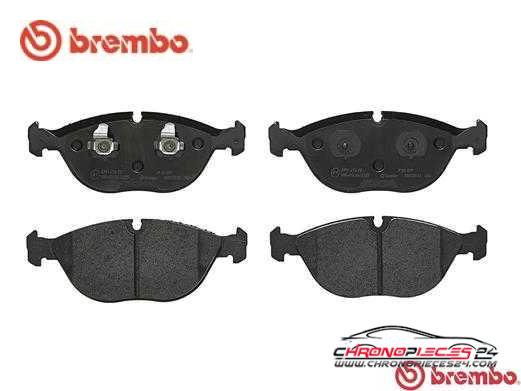 Achat de BREMBO P 06 019 Kit de plaquettes de frein, frein à disque pas chères