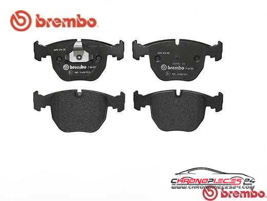 Achat de BREMBO P 06 021 Kit de plaquettes de frein, frein à disque pas chères