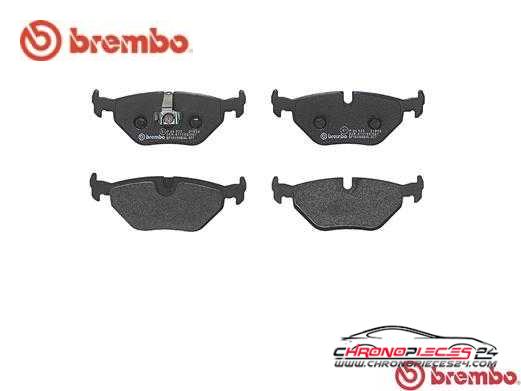 Achat de BREMBO P 06 025 Kit de plaquettes de frein, frein à disque pas chères