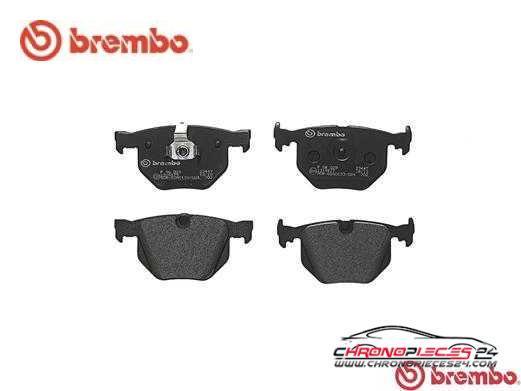 Achat de BREMBO P 06 029 Kit de plaquettes de frein, frein à disque pas chères